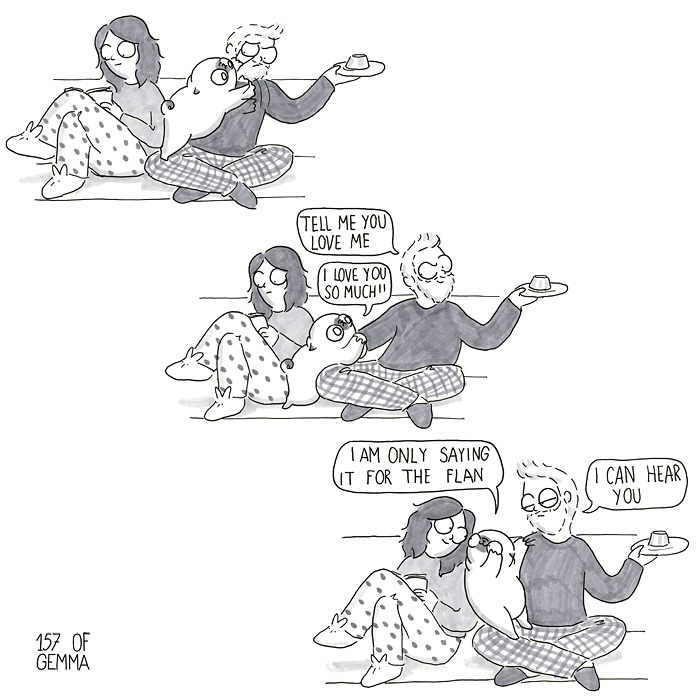 Adorable And Funny Comics About An Artist And Her Life With A Cute Pug (23 New Pics)