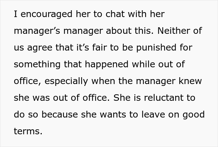 Employee Doesn’t Show Up To A Meet Because She’s Off, Boss Hands Her A Formal Reprimand