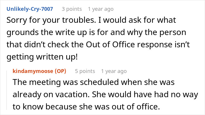 Employee Doesn’t Show Up To A Meet Because She’s Off, Boss Hands Her A Formal Reprimand