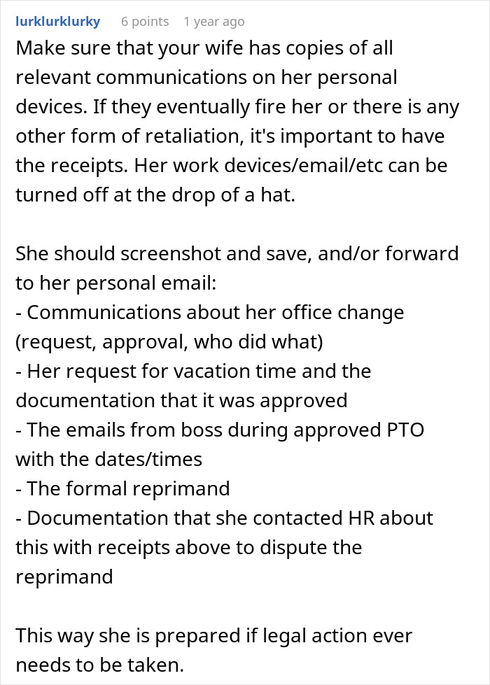 Employee Doesn’t Show Up To A Meet Because She’s Off, Boss Hands Her A Formal Reprimand