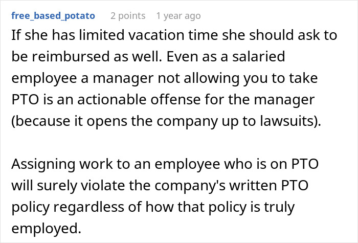 Employee Doesn’t Show Up To A Meet Because She’s Off, Boss Hands Her A Formal Reprimand
