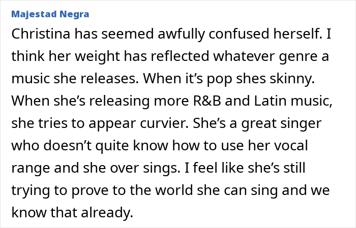 &#8220;Who Is That&#8221;: Christina Aguilera’s Latest Diet Comments Ignite New Ozempic Overuse Speculation