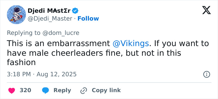 “Ratings Are Dropping”: Minnesota Vikings Ignite Controversy After Hiring Male Cheerleaders