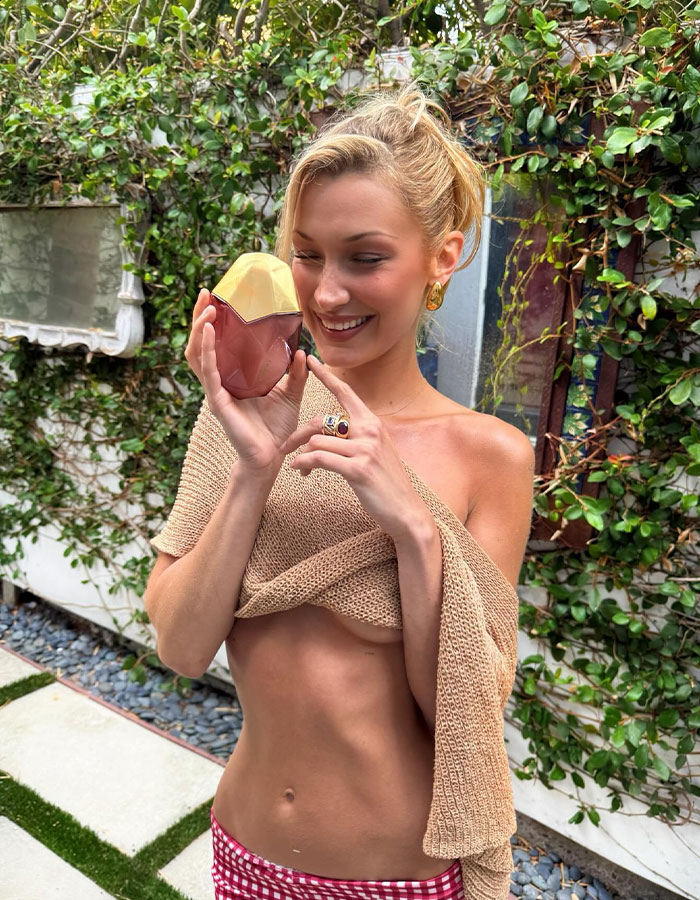 Bella Hadid&#8217;s Daring Braless Look For New Perfume Launch Slammed By Critics