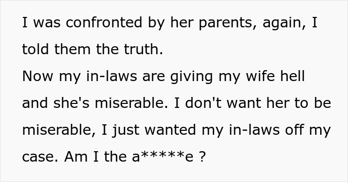 Man Wants A Peaceful Divorce After Wife Cheats, In-Laws Accuse Him Of Leaving Because Of Her Weight