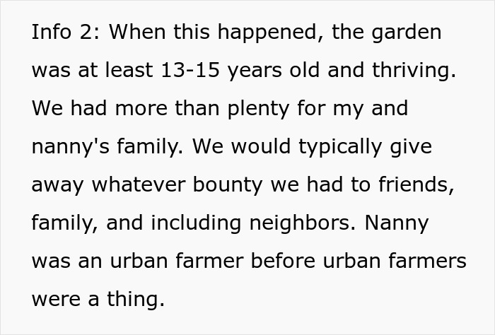 Nanny Catches Neighbor Stealing Fruit From Her Garden, Serves Up A Steaming Plate Of Revenge