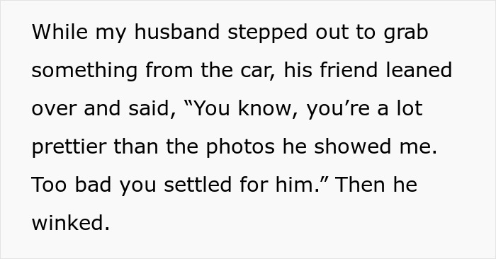 Wife Refuses To Let Husband’s Friend Stay After He Makes Unwelcome Comment About Her Looks