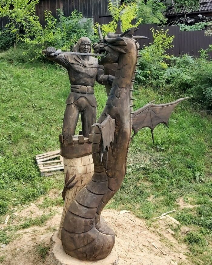 Artist Turns Tree Stumps Into Magical Sculptures, And Here Are 20 Of His Best Creations