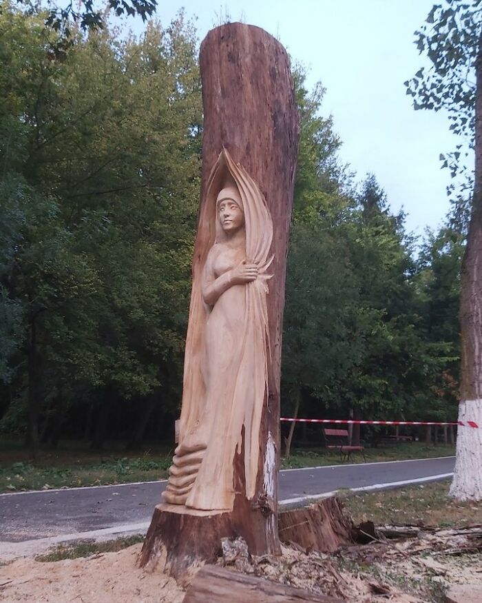 Artist Turns Tree Stumps Into Magical Sculptures, And Here Are 20 Of His Best Creations