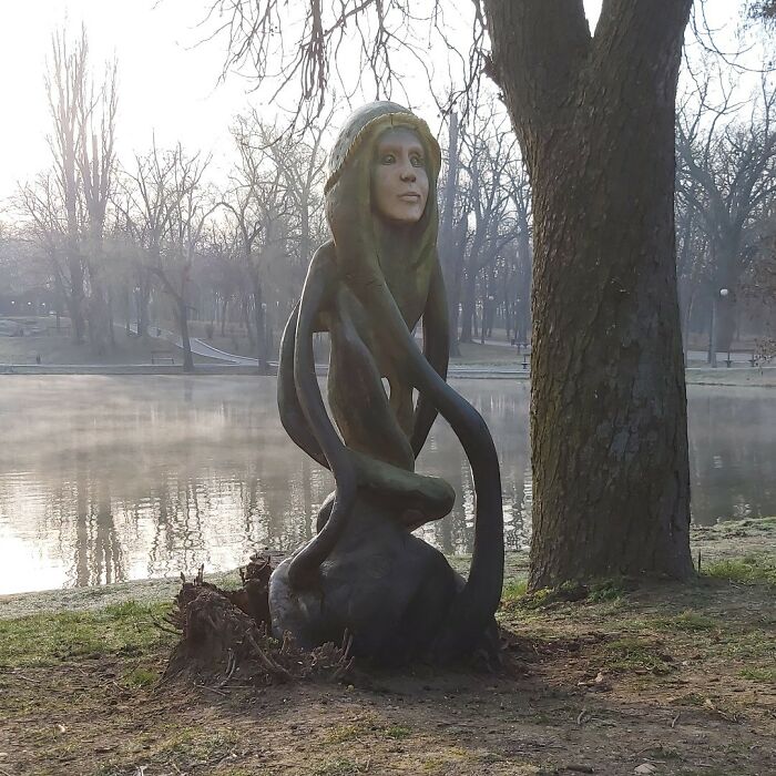 Artist Turns Tree Stumps Into Magical Sculptures, And Here Are 20 Of His Best Creations
