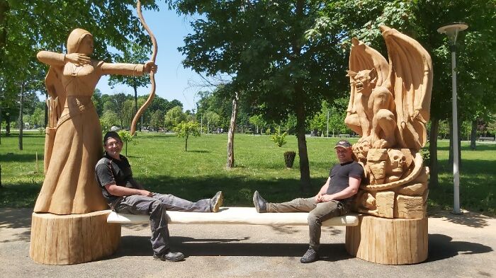 Artist Turns Tree Stumps Into Magical Sculptures, And Here Are 20 Of His Best Creations