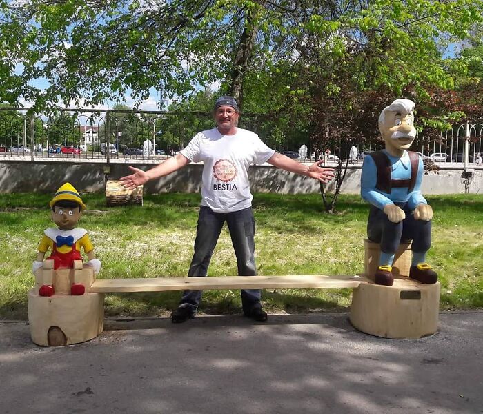 Artist Turns Tree Stumps Into Magical Sculptures, And Here Are 20 Of His Best Creations