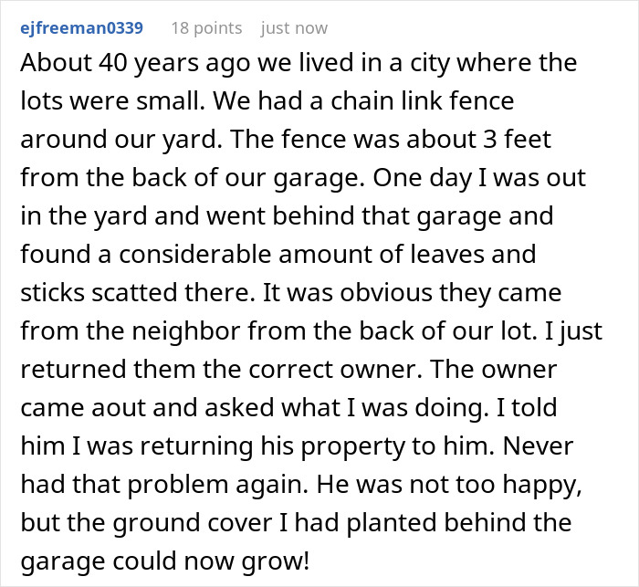 Homeowner Laughs In Entitled Neighbor’s Face After She Asks Them To Move Their Fence For Her View