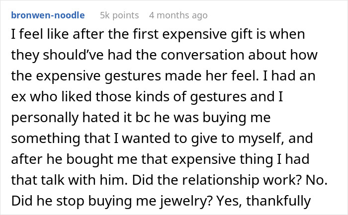 Rich Guy Thinks A Car Is An Appropriate Birthday Gift For GF, Shocked When She Sees It As A Problem