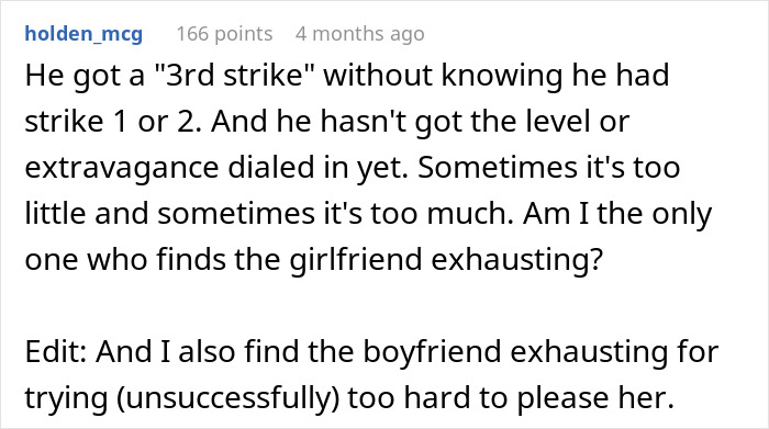 Rich Guy Thinks A Car Is An Appropriate Birthday Gift For GF, Shocked When She Sees It As A Problem