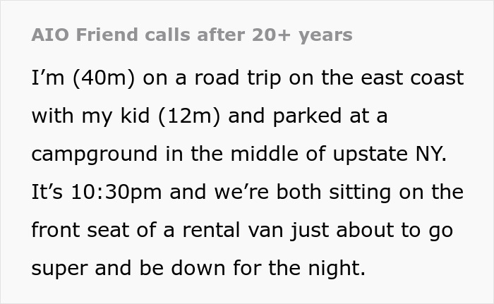 Friend From Decades Ago Comes Up Begging For $15k, Won’t Take No For An Answer