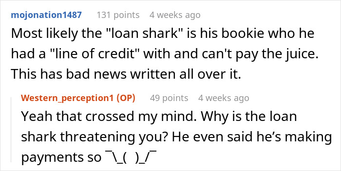 Friend From Decades Ago Comes Up Begging For $15k, Won’t Take No For An Answer