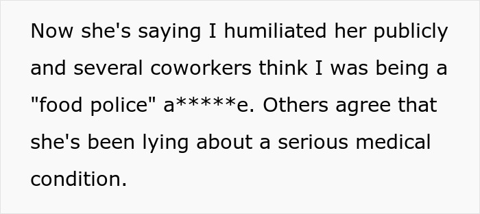 Worker Calls Out Coworker For Lying About A Medical Condition In Front Of Everyone, It Gets Ugly