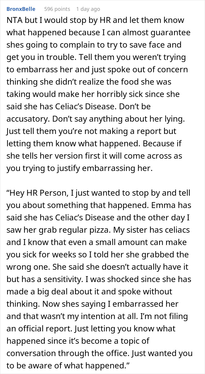 Worker Calls Out Coworker For Lying About A Medical Condition In Front Of Everyone, It Gets Ugly