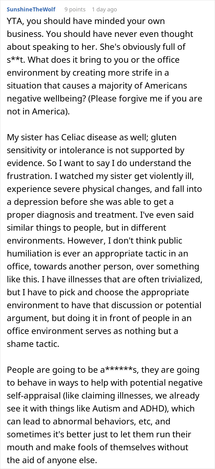 Worker Calls Out Coworker For Lying About A Medical Condition In Front Of Everyone, It Gets Ugly