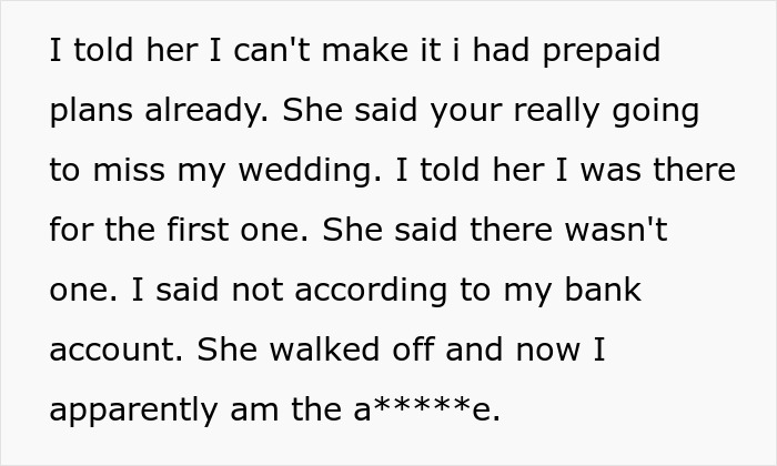 “[Am I The Jerk] For Going On A Motorcycle Trip With My Friends Instead Of My Daughter’s Wedding?”