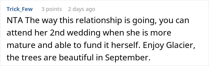 “[Am I The Jerk] For Going On A Motorcycle Trip With My Friends Instead Of My Daughter’s Wedding?”
