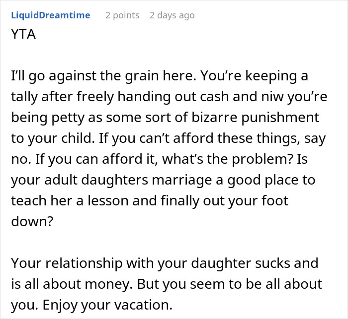“[Am I The Jerk] For Going On A Motorcycle Trip With My Friends Instead Of My Daughter’s Wedding?”
