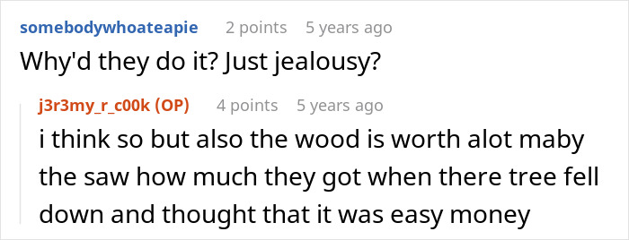 “Entitled Karen Chops Down My Tree, Costs Her £500,000”