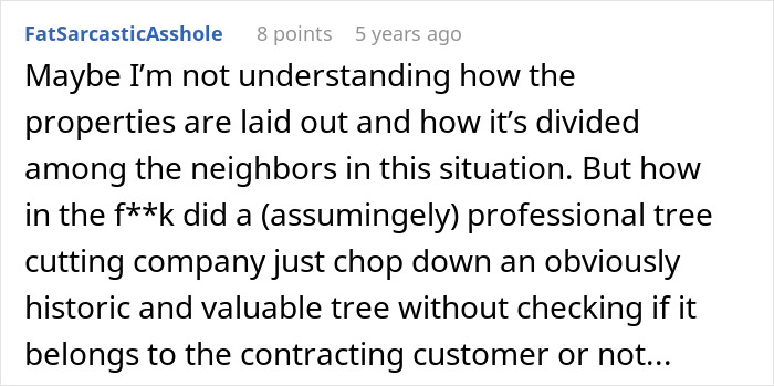 “Entitled Karen Chops Down My Tree, Costs Her £500,000”