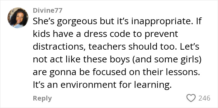 Teacher Sparks Viral Debate After &#8220;Showing Off Too Many Curves&#8221; For Back-To-School