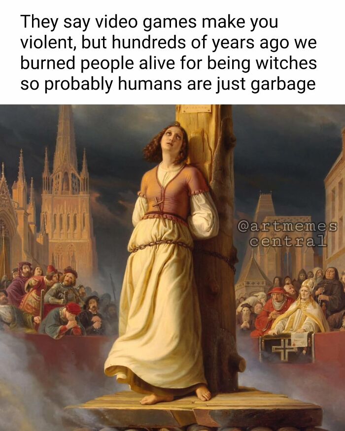 50 Classical Paintings Turned Into Hilarious Memes By &#8220;Art Memes Central&#8221; (New Pics)