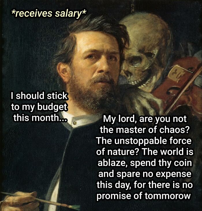 50 Classical Paintings Turned Into Hilarious Memes By &#8220;Art Memes Central&#8221; (New Pics)