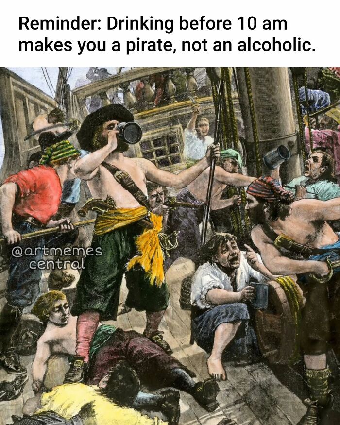 50 Classical Paintings Turned Into Hilarious Memes By &#8220;Art Memes Central&#8221; (New Pics)