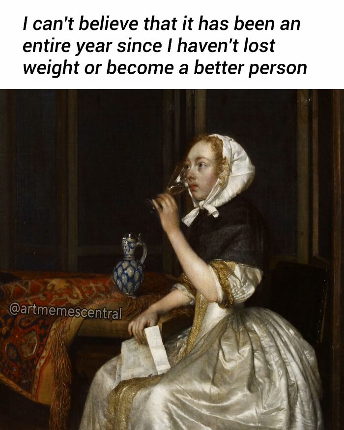 50 Classical Paintings Turned Into Hilarious Memes By &#8220;Art Memes Central&#8221; (New Pics)