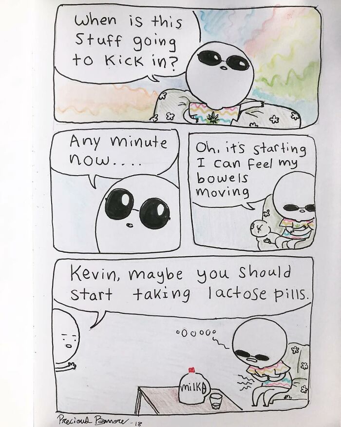 50 Simple Yet Hilarious Comics By ‘Precious Barmore’