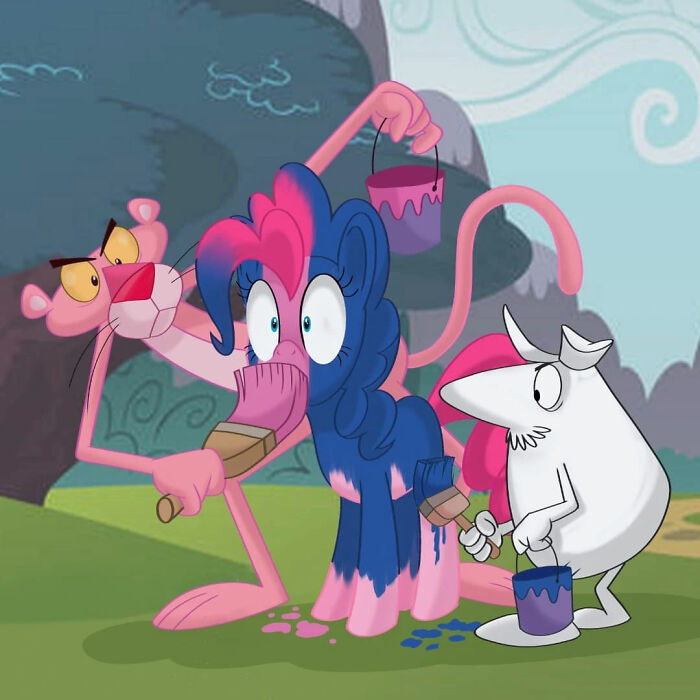 45 Playful Crossovers Where Your Favorite Characters Share The Screen