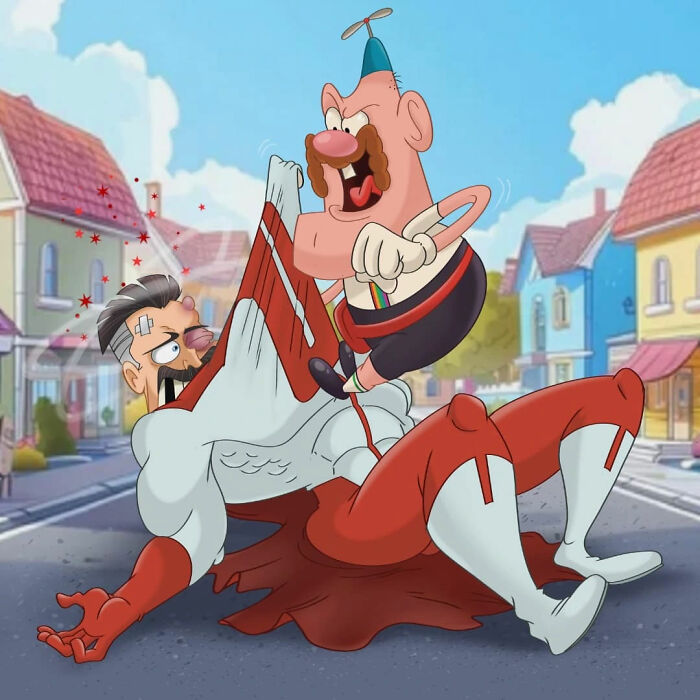 45 Playful Crossovers Where Your Favorite Characters Share The Screen