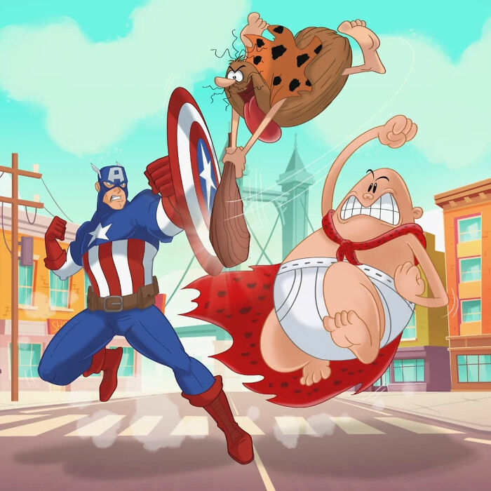 45 Playful Crossovers Where Your Favorite Characters Share The Screen