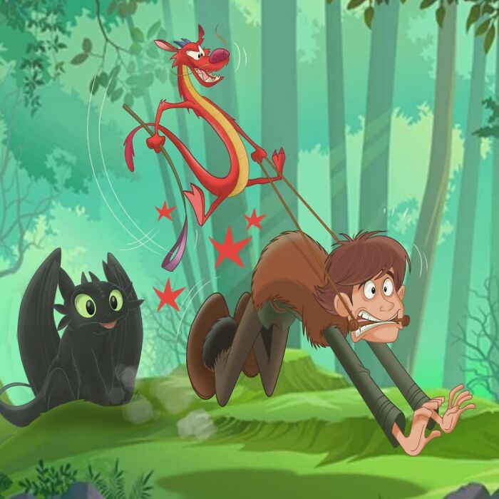 45 Playful Crossovers Where Your Favorite Characters Share The Screen