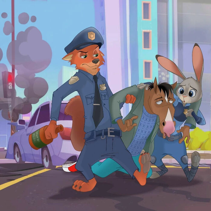 45 Playful Crossovers Where Your Favorite Characters Share The Screen