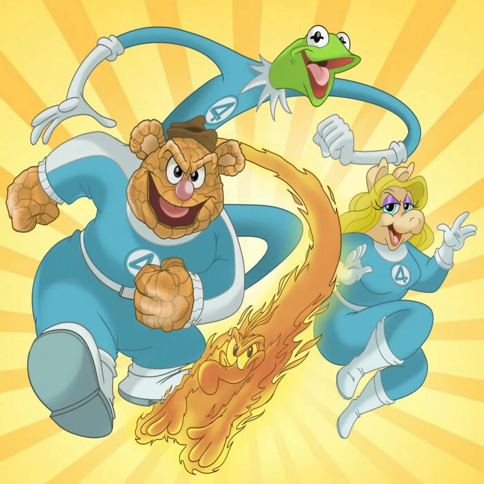 45 Playful Crossovers Where Your Favorite Characters Share The Screen