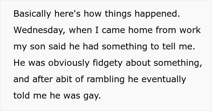 Dad Stands By Gay Son After Wife Screams &#8220;This Wasn’t The Plan&#8221; And Kicks Him Out