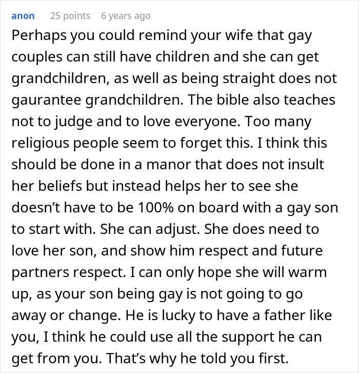 Dad Stands By Gay Son After Wife Screams &#8220;This Wasn’t The Plan&#8221; And Kicks Him Out
