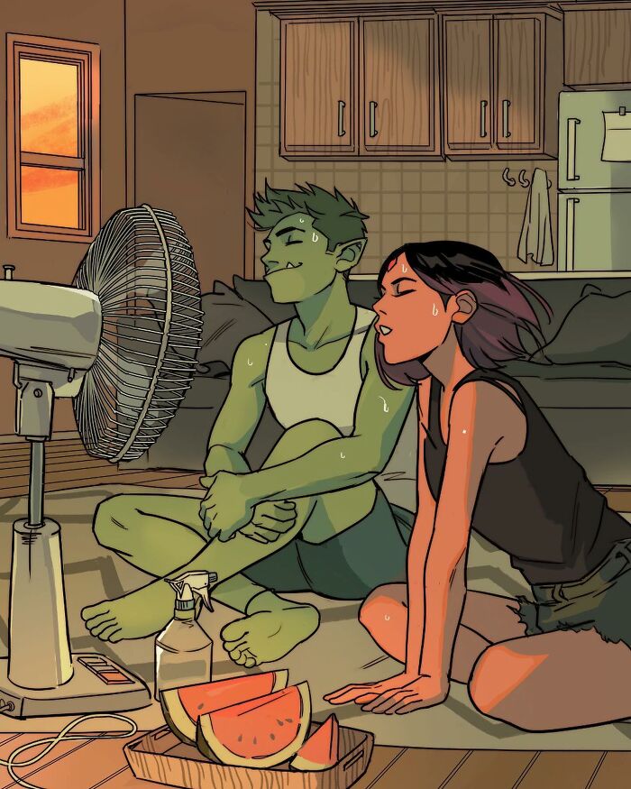 This Comic Artist Gives A Fresh Perspective To Beloved DC Characters (20 New Pics)