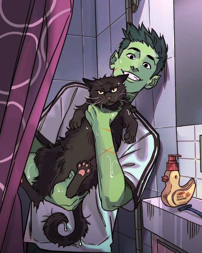 This Comic Artist Gives A Fresh Perspective To Beloved DC Characters (20 New Pics)