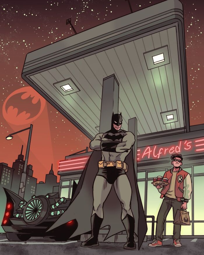 This Comic Artist Gives A Fresh Perspective To Beloved DC Characters (20 New Pics)