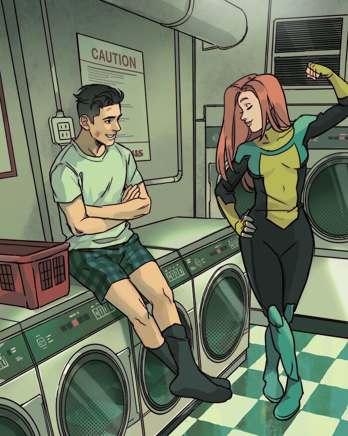 This Comic Artist Gives A Fresh Perspective To Beloved DC Characters (20 New Pics)
