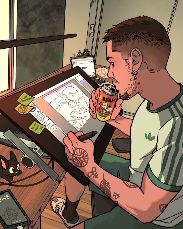 This Comic Artist Gives A Fresh Perspective To Beloved DC Characters (20 New Pics)