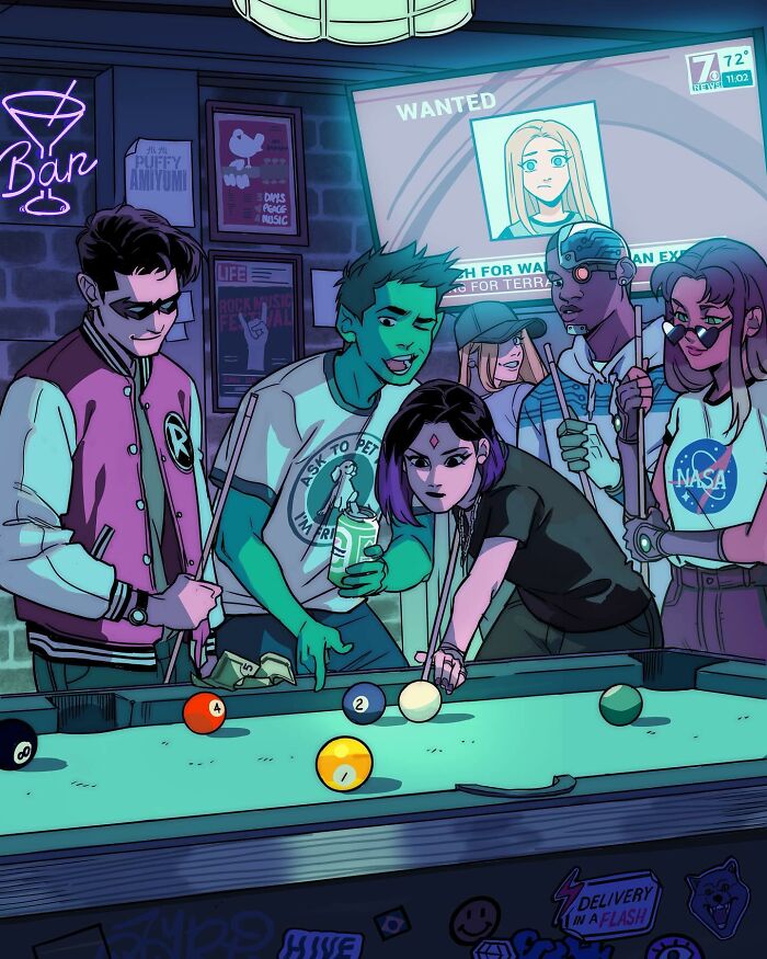 This Comic Artist Gives A Fresh Perspective To Beloved DC Characters (20 New Pics)