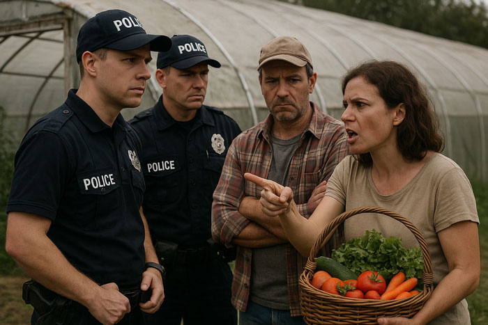 New Neighbor Steals Vegetables From This Man’s Greenhouse, He Ends Up Getting The Police Involved
